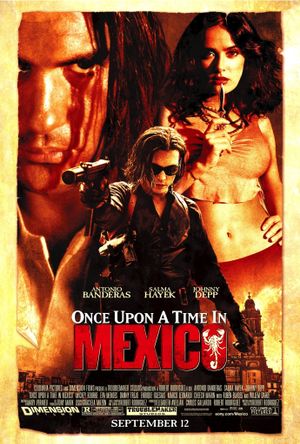 Once Upon a Time in Mexico's poster