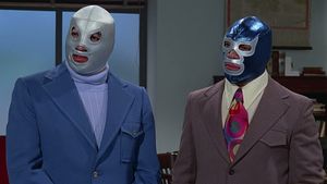 Santo and Blue Demon vs. Dr. Frankenstein's poster
