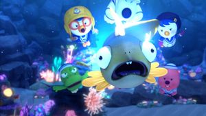 Pororo: Underwater adventure's poster