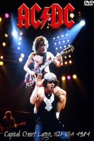 AC/DC - Capital Center, Landover, MD, USA, December 1981's poster