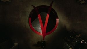 V for Vendetta's poster