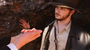Indiana Jones and The Tomb Of Olympias's poster