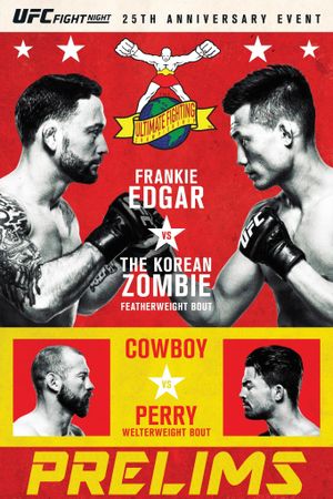 UFC Fight Night  139:  Korean Zombie vs Rodriguez's poster