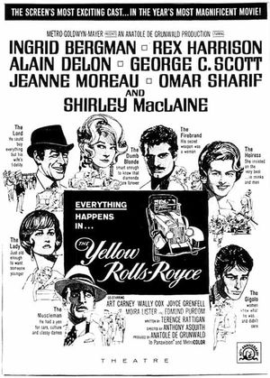 The Yellow Rolls-Royce's poster