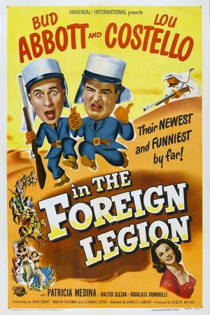 Abbott and Costello in the Foreign Legion's poster
