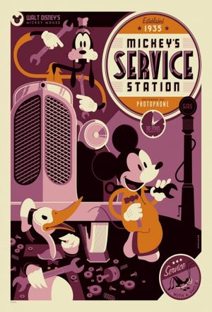 Mickey's Service Station's poster