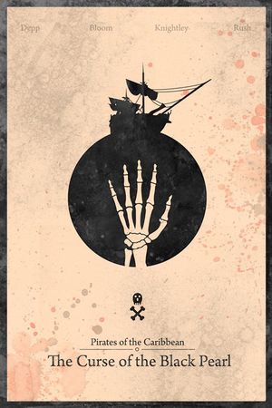 Pirates of the Caribbean: The Curse of the Black Pearl's poster