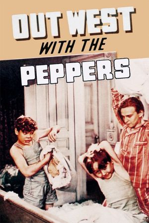 Out West with the Peppers's poster