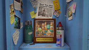 Monsters University's poster