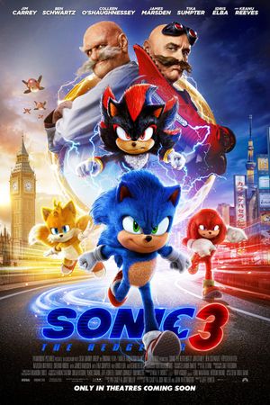 Sonic the Hedgehog 3's poster