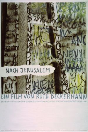 Toward Jerusalem's poster