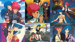 Dirty Pair: From Lovely Angels with Love's poster