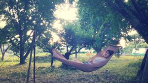 A Girl Under a Tree's poster