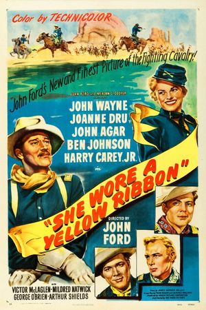 She Wore a Yellow Ribbon's poster