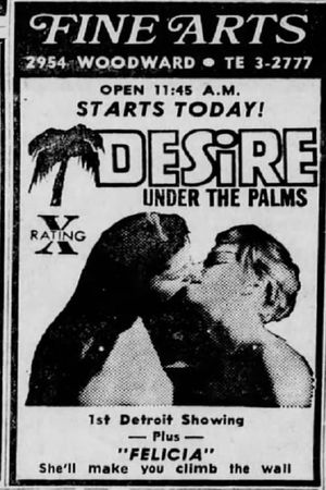 Desire Under the Palms's poster