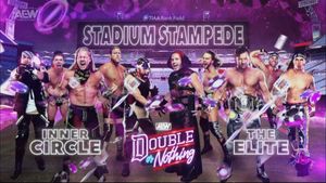 AEW Double or Nothing's poster