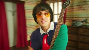 Sanju's poster