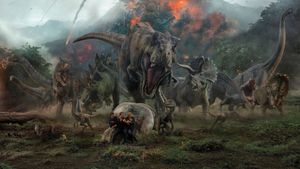 Jurassic World: Fallen Kingdom's poster