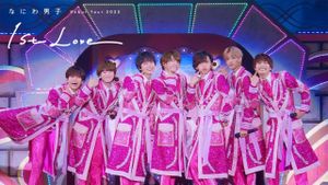 Naniwa Danshi Debut Tour 2022 1st Love's poster