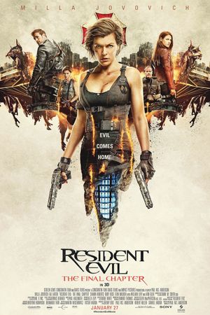Resident Evil: The Final Chapter's poster