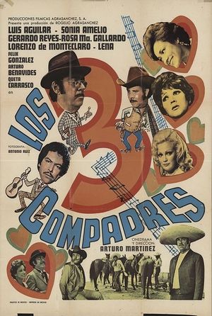 Los tres compadres's poster