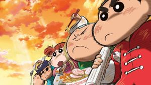 Crayon Shin-chan: Burst Serving! Kung Fu Boys - Ramen Rebellion's poster