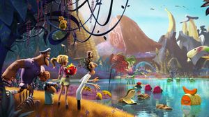 Cloudy with a Chance of Meatballs 2's poster