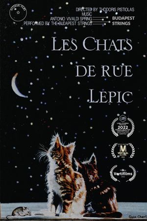 The Cats of Lepic Street's poster