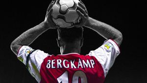 Arsenal Legends: Dennis Bergkamp's poster