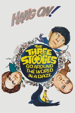 The Three Stooges Go Around the World in a Daze's poster
