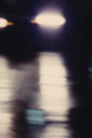 Cars Light On a Rainy Night's poster