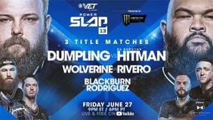 Power Slap 13: Dumpling vs. Da Hawaiian Hitman's poster