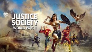 Justice Society: World War II's poster