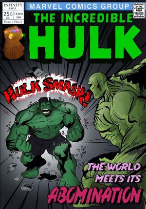 The Incredible Hulk's poster