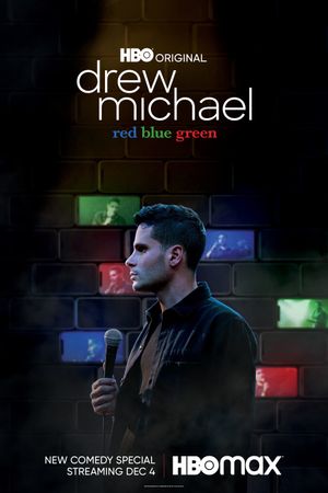 drew michael: red blue green's poster