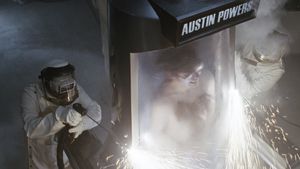 Austin Powers: International Man of Mystery's poster