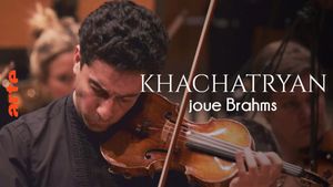 Khachatryan joue Brahms's poster