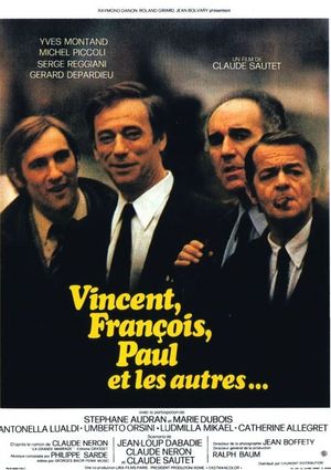 Vincent, François, Paul and the Others's poster