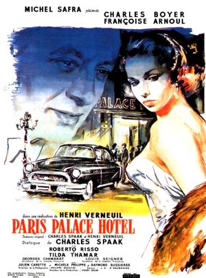 Paris, Palace Hotel's poster