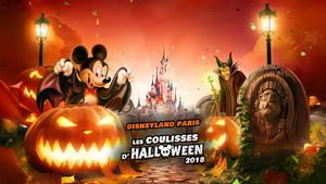 Les coulisses d'Halloween 2018 chez Disney's poster