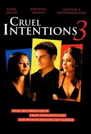 Cruel Intentions 3's poster