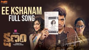 Kshanam's poster