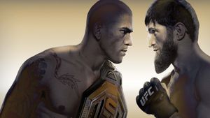 UFC 313: Pereira vs. Ankalaev's poster