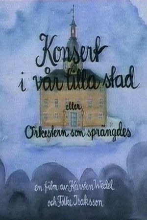Konsert i vår lilla stad's poster