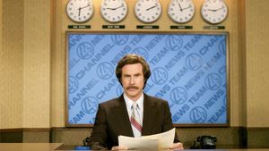 Anchorman: The Legend of Ron Burgundy's poster