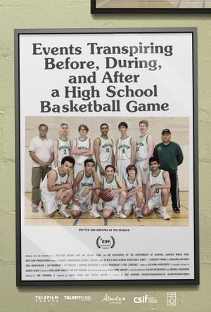 Events Transpiring Before, During, and After a High School Basketball Game's poster