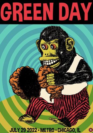 Green Day Lollapalooza's poster