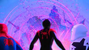 Spider-Man: Into the Spider-Verse's poster
