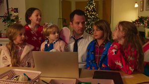 Christmas on Mistletoe Farm's poster