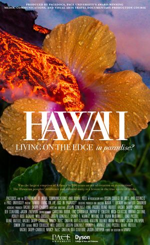 Hawaii: Living on the Edge in Paradise?'s poster